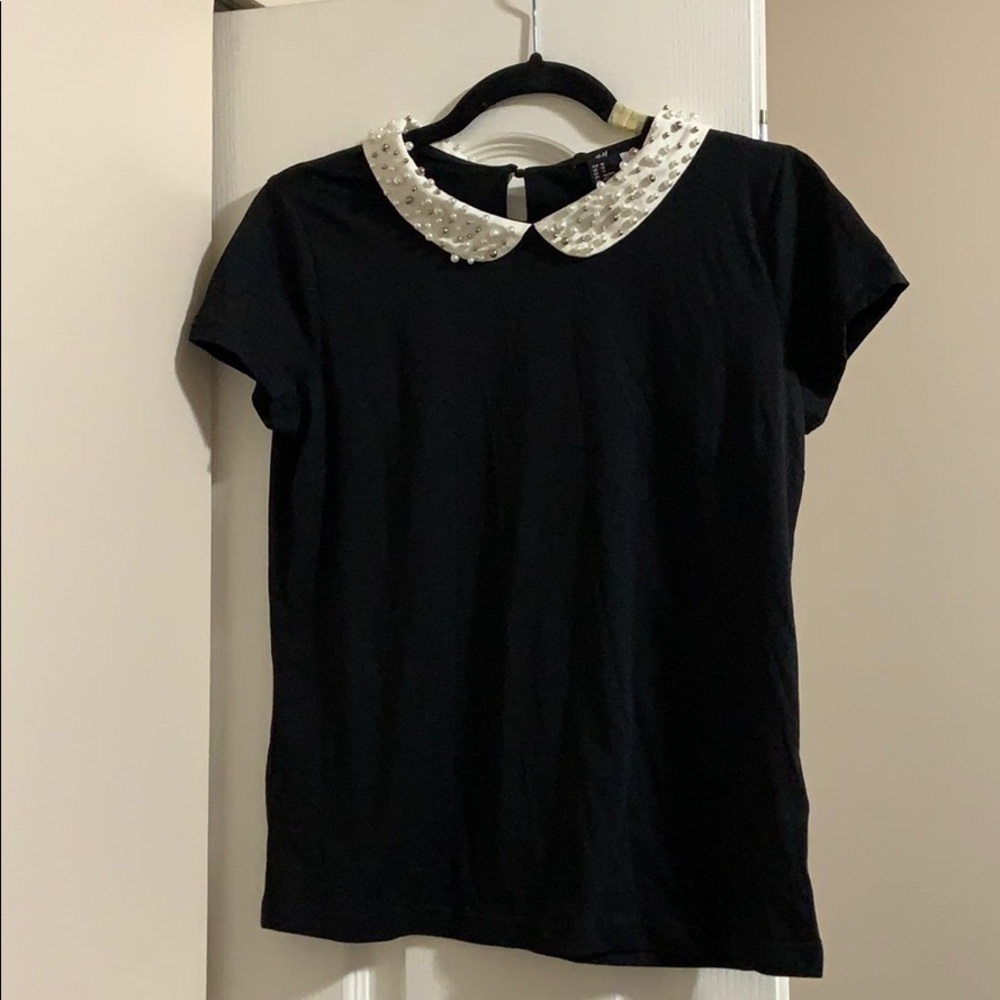 2/$25 BNWT H&M Peter Pan Collar Shirt